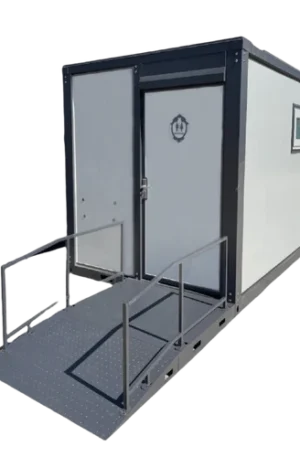10ft-Accessible Portable Toilet for Persons with disabilities