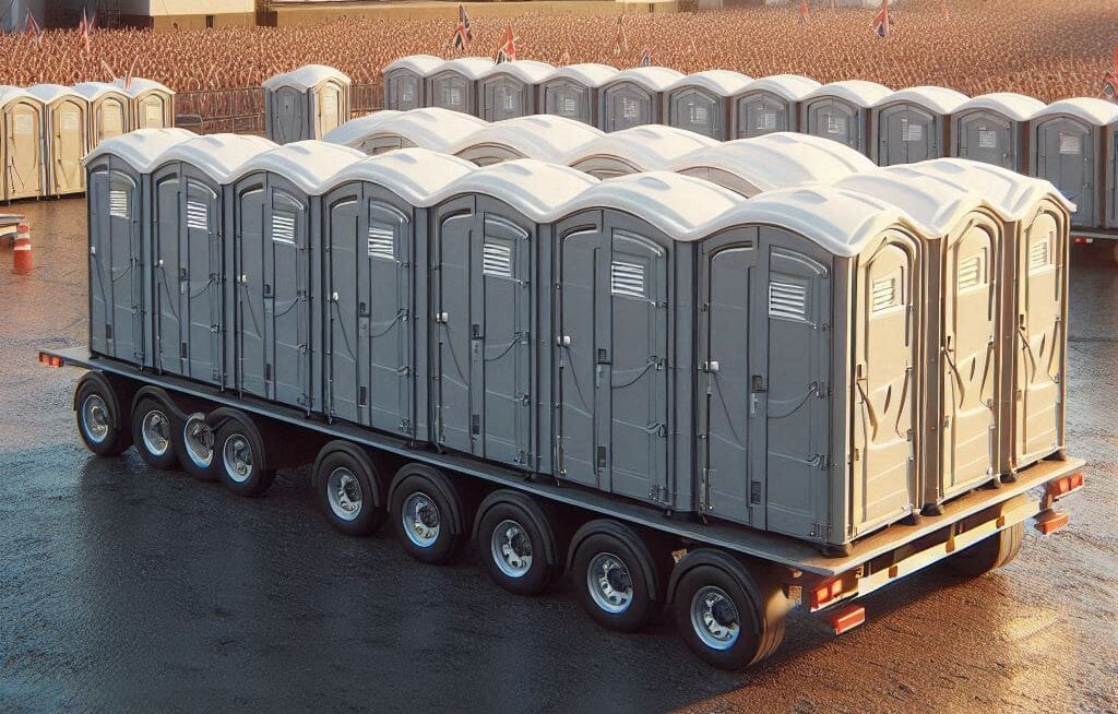 What can I use to clean my portable toilet?