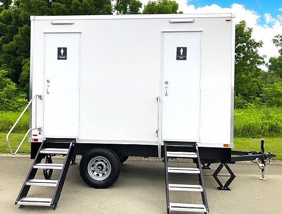 EcoComfort 4-Station Mobile Restroom Trailer