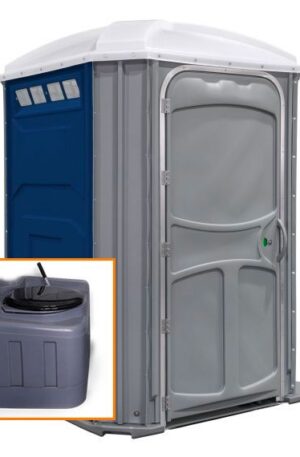 The EasyGo Liberty Flow is a thoughtfully engineered portable restroom