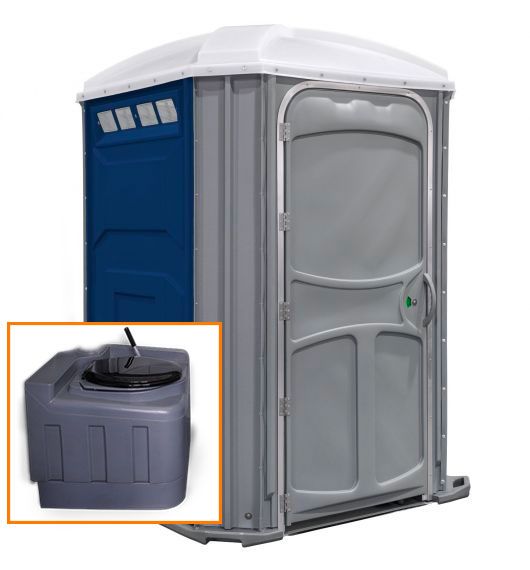 The EasyGo Liberty Flow is a thoughtfully engineered portable restroom